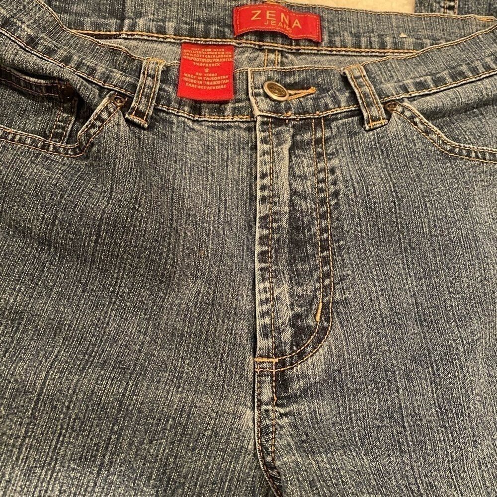 ZENA Boot Cut Jeans size 8 denim - Picture 9 of 9